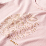 Dámske tričko Akuja Salmon s potlačou - Hi-Tec L lososová