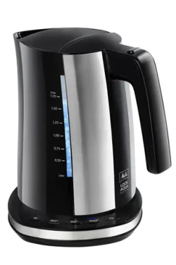 Melitta Look Aqua Deluxe čierna / Rýchlovarná kanvica / 2400 W / 1.7 L (LOOK AQUA DELUXE BLACK EU)