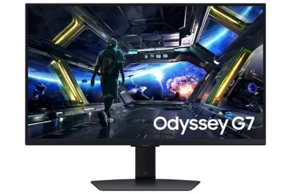 27" Samsung Odyssey G70D čierna / Herný monitor / IPS / 4K 3840x2160 / 144Hz / 1ms / SMART Tizen / Wi-Fi (LS27DG702EUXDU)