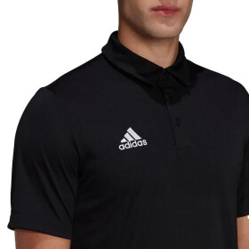 Pánske polo tričko Entrada 22 Polo M HB5328 Black - Adidas 3XL černá vzor