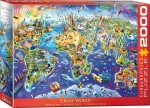 EUROGRAPHICS Puzzle Bláznivý svet