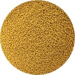Cukrové perličky metalické zlaté II. 2 mm 80 g - I LOVE CAKES - I LOVE CAKES