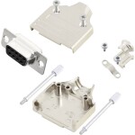 MH Connectors MHDM9-DM9S-K sada D-SUB zásuvková lišta 180 ° Pólov: 9 spájkovaný 1 ks; MHDM9-DM9S-K