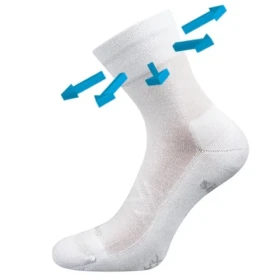VOXX ponožky Esencis white 1 pár 35-38 116808