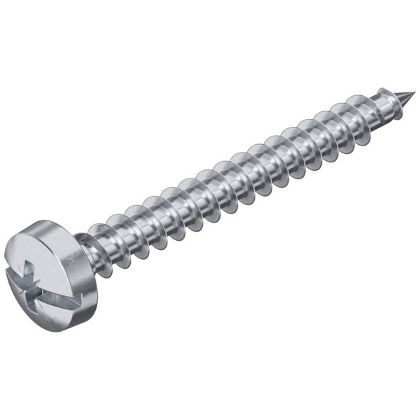 OBO Bettermann 4758 4.0X15 3195201 vrut 4 mm 15 mm krížová dražka Pozidriv ocel pozinkované 200 ks; 3195201