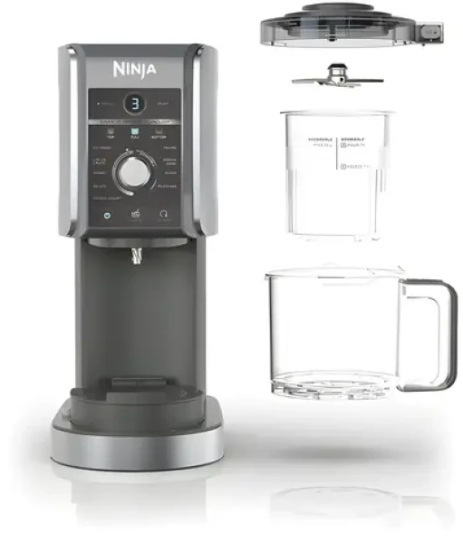 Ninja NC502EU CREAMi Deluxe čierna / strieborná / Zmrzlinovač / 10v1 / 800 W / 2x 709 ml / dotykové ovládanie (100002172295)