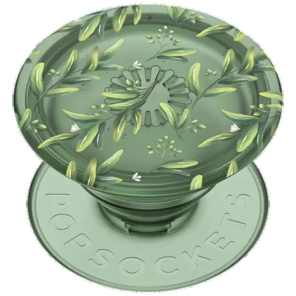 PopSockets PlantCore Grip olivová / Držiak telefónu / stojanček / bezdrôtové nabíjanie (807373)