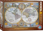 EUROGRAPHICS Puzzle Starodávna mapa sveta