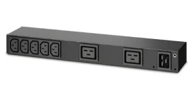 APC Rack PDU Basic 0U/1U / Rozvodná jednotka PDU / 100-240V / 20A / 7x C13 / 2x C19 (AP6120A)
