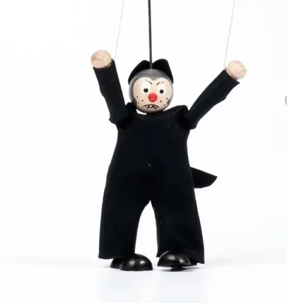 Gerlich Drevená bábka Vlk Richard