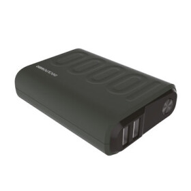 RealPower PB-10000 PD+ zelená / Powerbanka 10000 mAh / USB a USB-C / 12V / 3A (4040895008220)