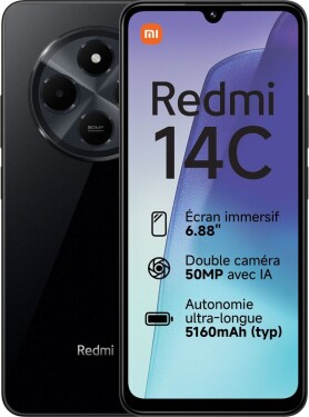 Xiaomi Xiaomi Redmi 14C 4/128GB Midnight Juodas
