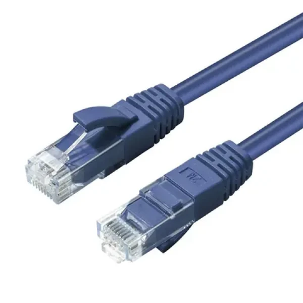 MicroConnect CAT6 U/UTP 5m modrá / LSZH (UTP605B)