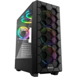 Sharkoon RGB HEX čierna / ATX / 2x USB 3.0 / 1x USB-C / 6x 120mm / bez zdroja / priehľadná bočnica (4044951037551)