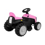 Mamido Detský elektrický traktor s prívesom ružový