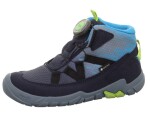 Chlapčenské celoročné barefoot topánky TRACE Blue/ Light Green GTX Superfit 1-006040-8010 - 30