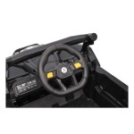 Mamido Elektrické autíčko Buggy Madman UTV-MX čierne