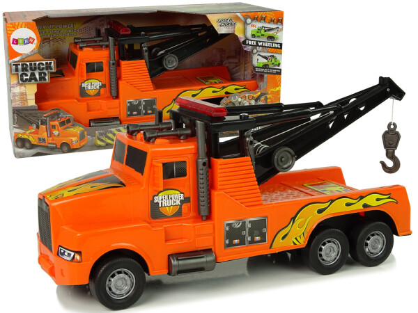 Mamido Odťahový automobil s lanom 1:10 oranžový