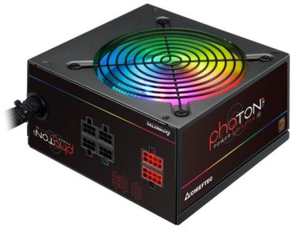 CHIEFTEC CTG-650C-RGB Photon 650W / ATX / 650W / 85% účinnosť / Aktívne PFC / 120 mm RGB / semi-modulárne (CTG-650C-RGB)