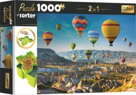 Trefl - Puzzle - 2v1 Balóny NAD Kapodokiou s triedičom