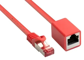 Good Connections Cat6 červená / Predlžovací sieťový kábel / S/FTP / RJ-45 / 2 m (8063VR-020R)
