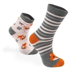Veselé ponožky FUNNY Dievčenské - 3pack, Pidilidi, PD0132, Holka - 31-34