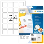 Herma etikety pre QR kódy 40x40 mm biela / Etikety / A4 / štvorcové / 600 ks (9642)