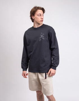 Gramicci Sticky Hands L/S Tee VINTAGE BLACK L