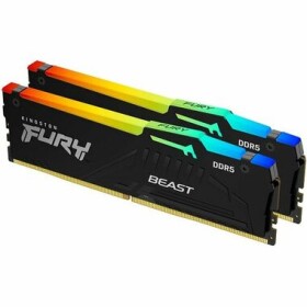 Kingston Fury Beast RGB 32GB (2x 16GB) DDR5 6000MHz / CL30 / DIMM / 1.4V / Non-ECC / XMP 3.0 (KF560C30BBAK2-32)