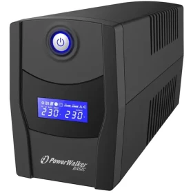 PowerWalker VI 1000 STL / záložný zdroj UPS / 1000 VA / 600 W / 2x Typ F (CEE 7/3) / USB (10121074)
