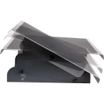 Fellowes Heavy Duty Professional čierna / Podložka pod nohy / nastaviteľná výška / protišmyková / oceľ