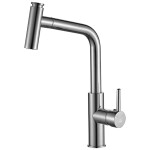 Laveo - Toro - drezová batéria výsuvná, chróm BAX_069D