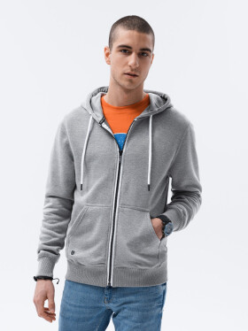 Pánská mikina Sweatshirt model 17256422 Grey Melange - Ombre Velikost: L