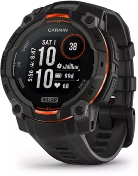 Garmin Instinct 3 Solar 45mm čierna / Chytré hodinky / GPS / BT / 10 ATM / solárne dobíjanie (753759339500)