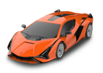 RASTAR Auto na diaľkové ovládanie R/C Lamborghini Sian 1:24 Rastar oranžové