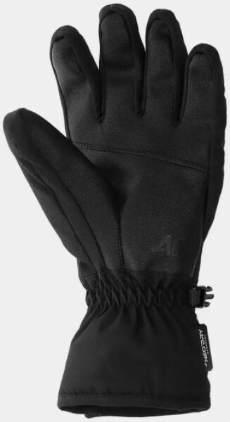 Dámske lyžiarske rukavice H4Z22-RED003 čierne Černá M