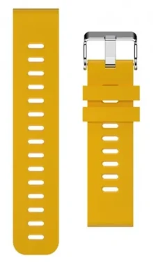 Aligator Silikónový remienok 20mm žltý (20AW0005)
