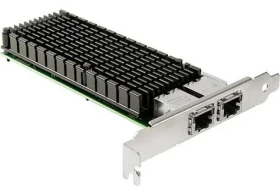 Inter-tech ST-7214 / Sieťová karta / PCIe x8 / 2x RJ-45 / 10 Gbit/s / Intel X540 (77773009)