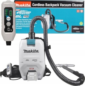 Makita ODKURZACZ akumulátorOWY PLECAKOWY 2 L 40V XGT 0*AH