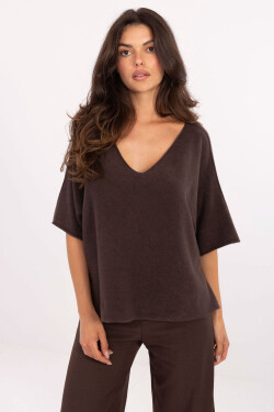 Sveter s krátkym rukávom model 216679 Taliansko Moda universal