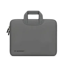 Wozinsky WNT-13G sivá / Púzdro pre notebook 13-14" / neoprénové / výsuvná rukoväť