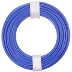 Donau Elektronik 125-012 opletenie / lanko 1 x 0.25 mm² modrá 10 m; 125-012