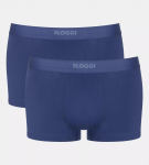 SLOGGI MEN EVER EASE - Pánske hipstery (2 ks): chladivý komfort z organickej bavlny Sloggi DEEP COBALT M
