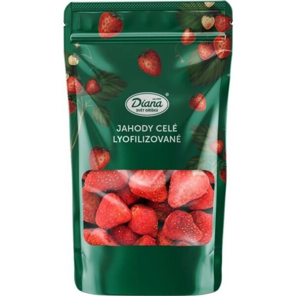 Jahody celé lyofilizované 25 g - Diana - Diana