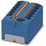 Phoenix Contact 3274012 blok rozvádzača 46.3 mm pružinová svorka modrá 8 ks; 3274012