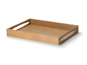 Continenta Dubový podnos / Podnos / dub / 49 x 35 x 6,3 cm (C4140)