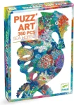 DJECO Obrysové puzzle Morský koník