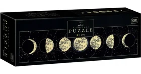 INTERDRUK Panoramatické puzzle: Galaxy: Fáza mesiaca