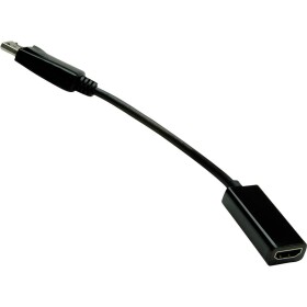 Value DisplayPort / HDMI káblový adaptér Konektor DisplayPort, Zásuvka HDMI-A 0.15 m čierna 12.99.3144 Kábel DisplayPort; 12.99.3144