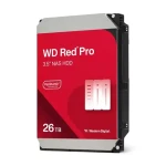 WD Red Pro WD260KFGX 26TB / HDD / 3.5 "/ SATA 6Gbs / 7200RPM / 512MB cashe / 5y